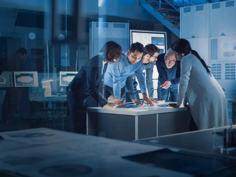 Inside a transmission operator's control room strategy
